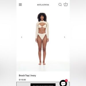 NWT Myra swim 3 piece set